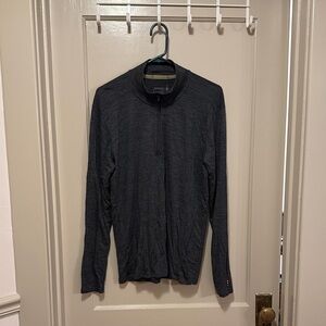 Smartwool Men's Dark Gray Quarter Zip Sweater